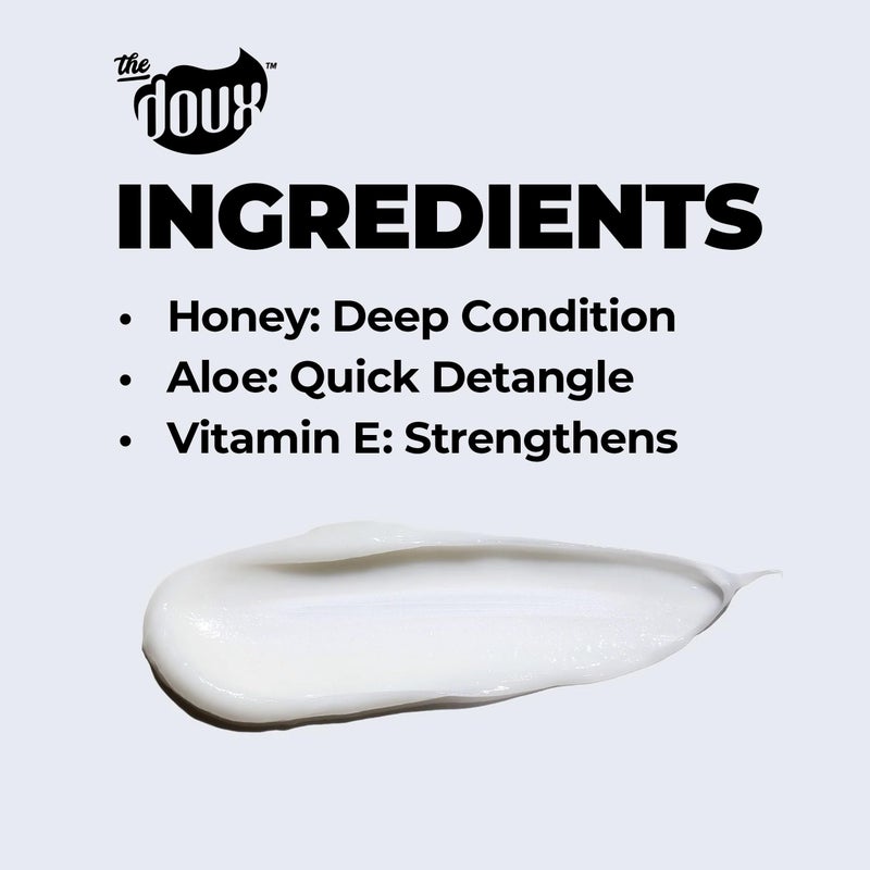 The Doux Supersonic Honey Condish 3-in-1 Conditioner for Curly Hair â€“ Leave-In, Rinse-Out & Pre-Poo â€“ Detangler with Aloe, Honey & Amino Acids â€“ Moisturizing Conditioner for All Curl Types - Image 3