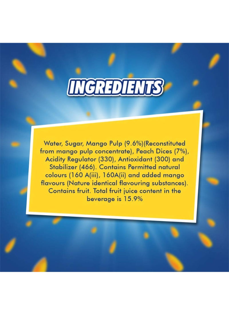 راني فلوت بالملنجو، بدون سكر مُضاف، عصير فاكهة 6x180مل - Image 3