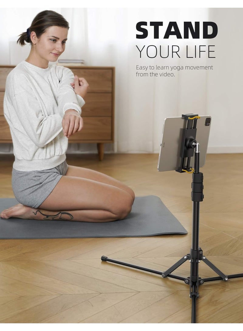 Go-Des Adjustable Tripod Stand GD-HD383 with 360° Rotation – Stable Portable Tripod for Mobile Phones & Tablets, Desk and Floor Use - Image 4