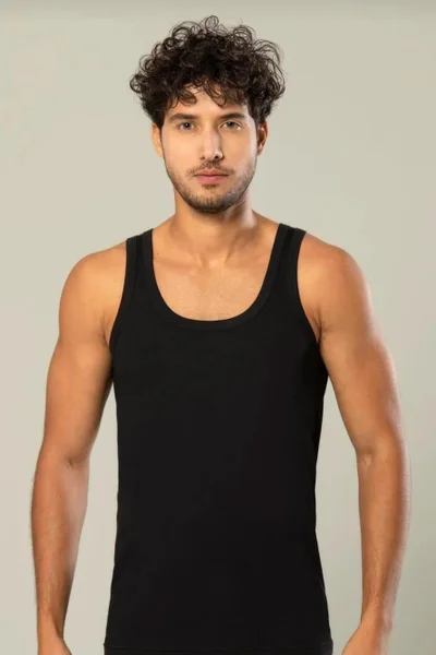 اردم 1110 Men's Rib Suspender Undershirt 6 Pieces