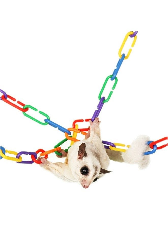 RAINBOW TOYFROG - Chain Link Math Manipulatives 240 Cclip Chain Links & 20 Ice Cream Cards For Counting & Linking Math Games Learning Resources For Kindergarten Sensory Bin - Image 1