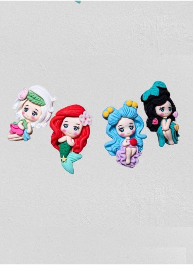 Elite Dose - 4 Pieces Baby Hair Clips - Image 1