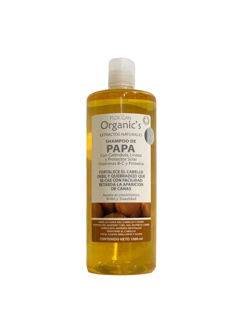 Florigan - Florigan Strengthening Shampoo Fortalecedor de Papa 1lt - Image 1