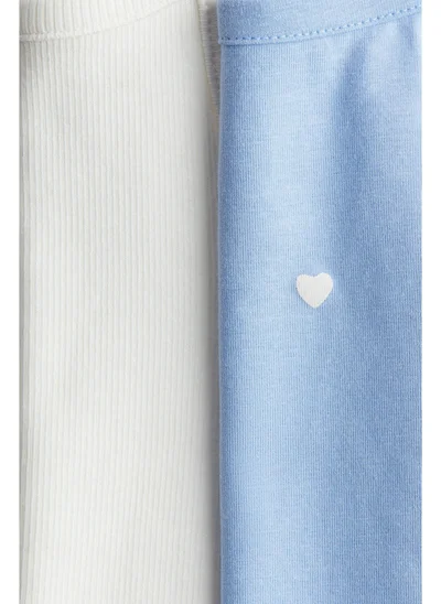 H&M 2-pack cotton strappy tops