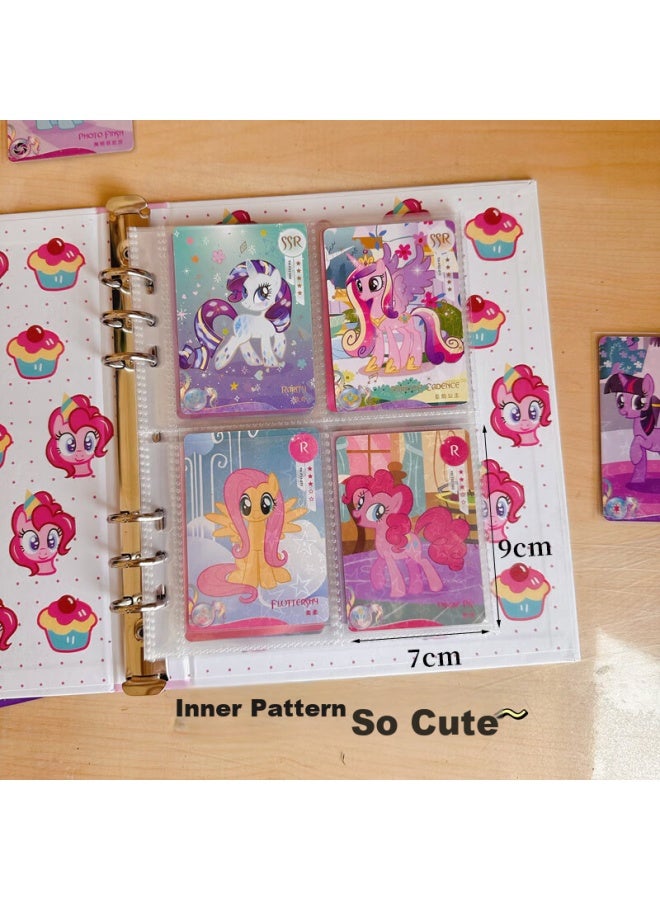 Jiamo My Little Pony Card Al, My Little Pony Card Al With Loose Pages, High-quality Style, My Little Pony Card Al Storage Book, Back-to Season, 40 Pages, 320 Card Slots, Photo Book - Image 5