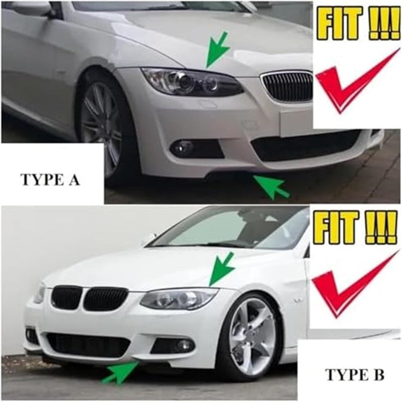 DEMULAX Front Bumper Splitter Lip for BMW E92 E93 - Image 4