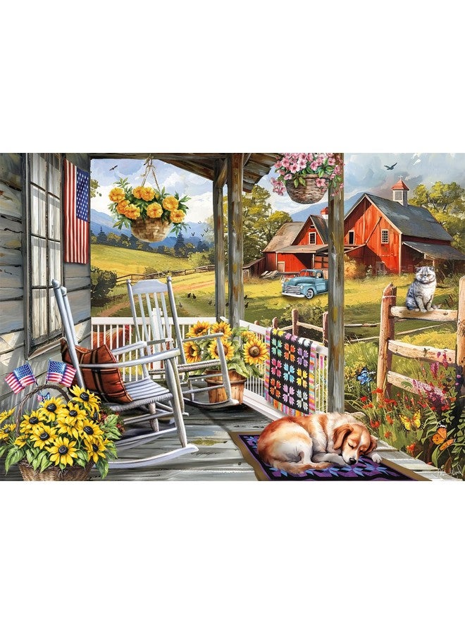 Buffalo Games - Tom Wood - Mr. Grumpy Grey - 500 Piece Jigsaw Puzzle for Adults - Challenging Puzzle Perfect for Game Nights - Finished Size is 21.25 x 15.00 - Image 1
