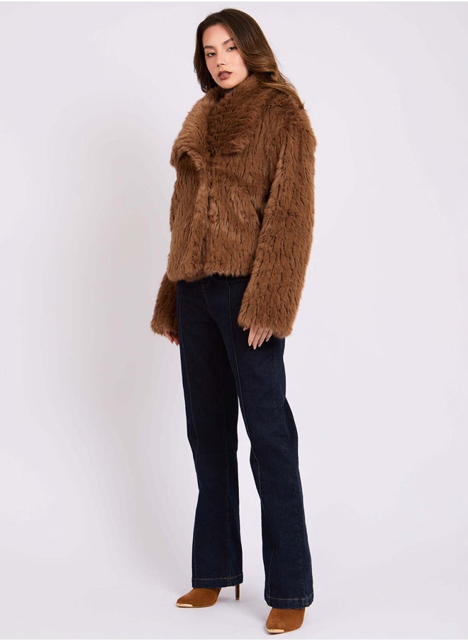 DALYDRESS - Women Regular Fit Jacket - Brown - Image 1