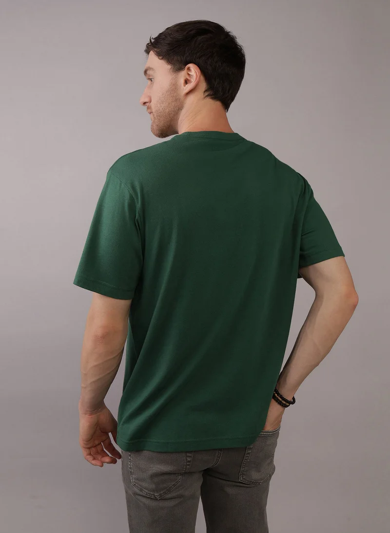 American Eagle Logo Graphic Crew Neck T-Shirt