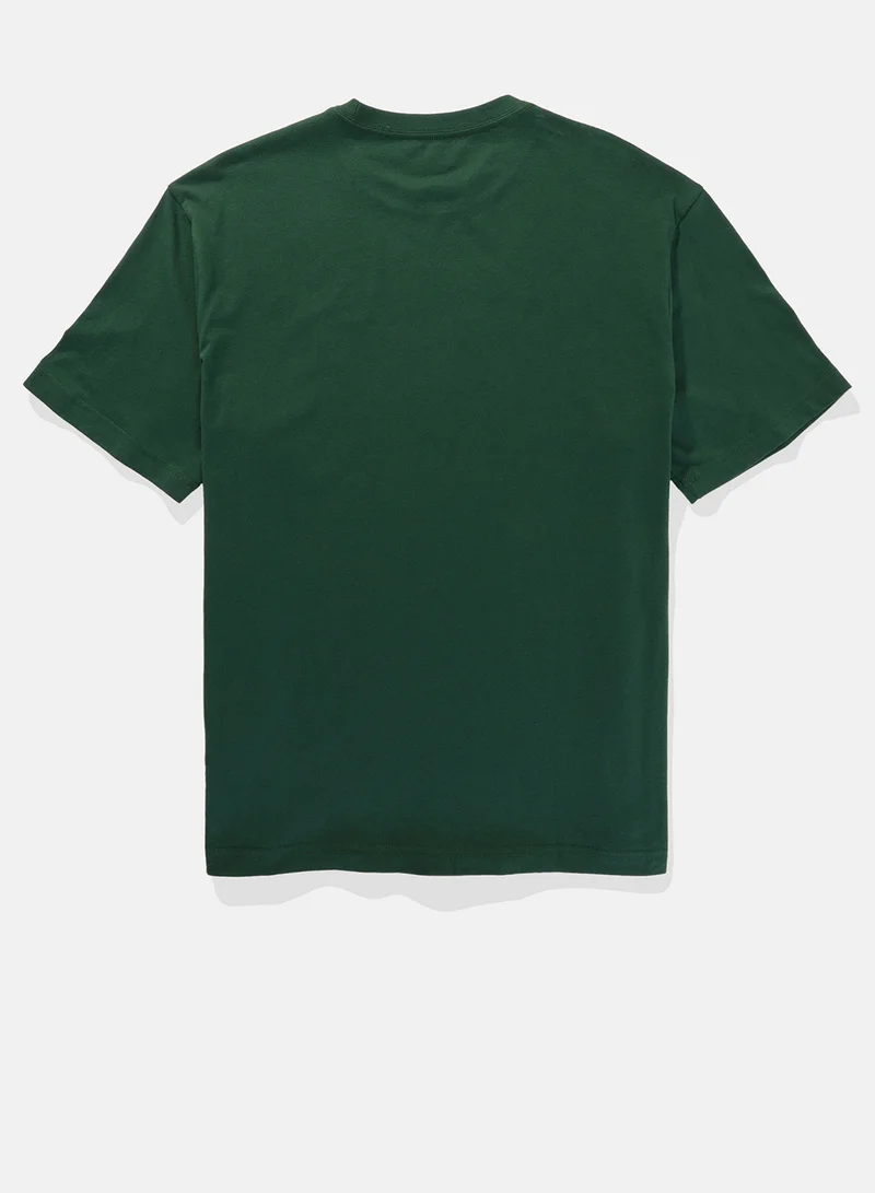 American Eagle Logo Graphic Crew Neck T-Shirt