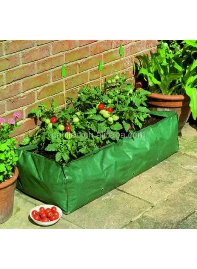 MASHKI Rectangular HDPE 18"x12"x9" Inches Grow Bags for Home Gardening/Terrace and Balcony Gardening (18"x12"x9", 2) - Image 2