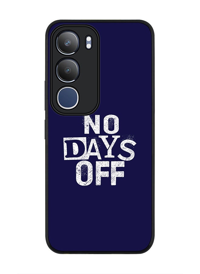 Stylizedd For vivo Y19s / Y19s Pro Case,Slim fit Camera Protection, Shockproof Thin Phone cover  - No days off - Image 1