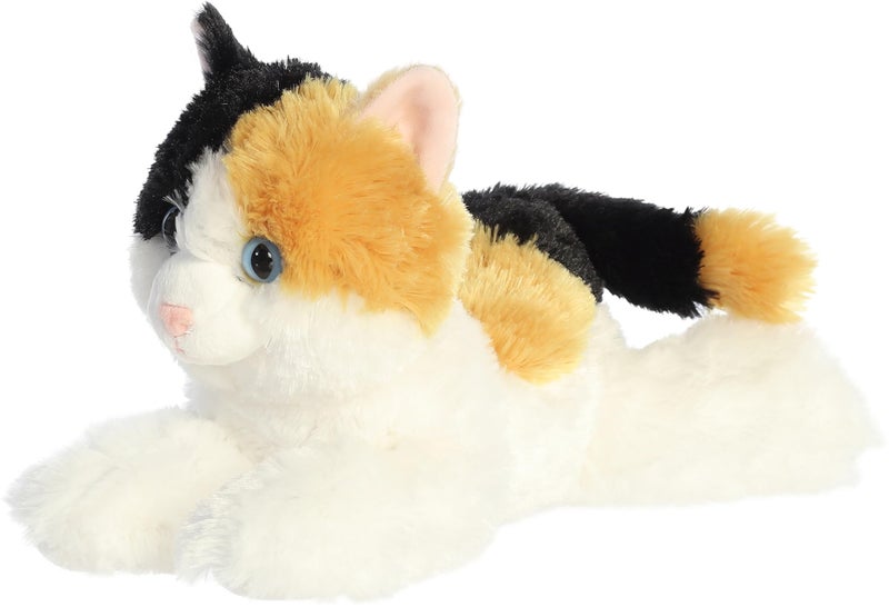 Aurora Adorable Flopsie Esmeralda Stuffed Animal - Playful Ease - Timeless Companions - White 12 Inches - Image 3