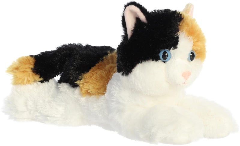 Aurora Adorable Flopsie Esmeralda Stuffed Animal - Playful Ease - Timeless Companions - White 12 Inches - Image 1