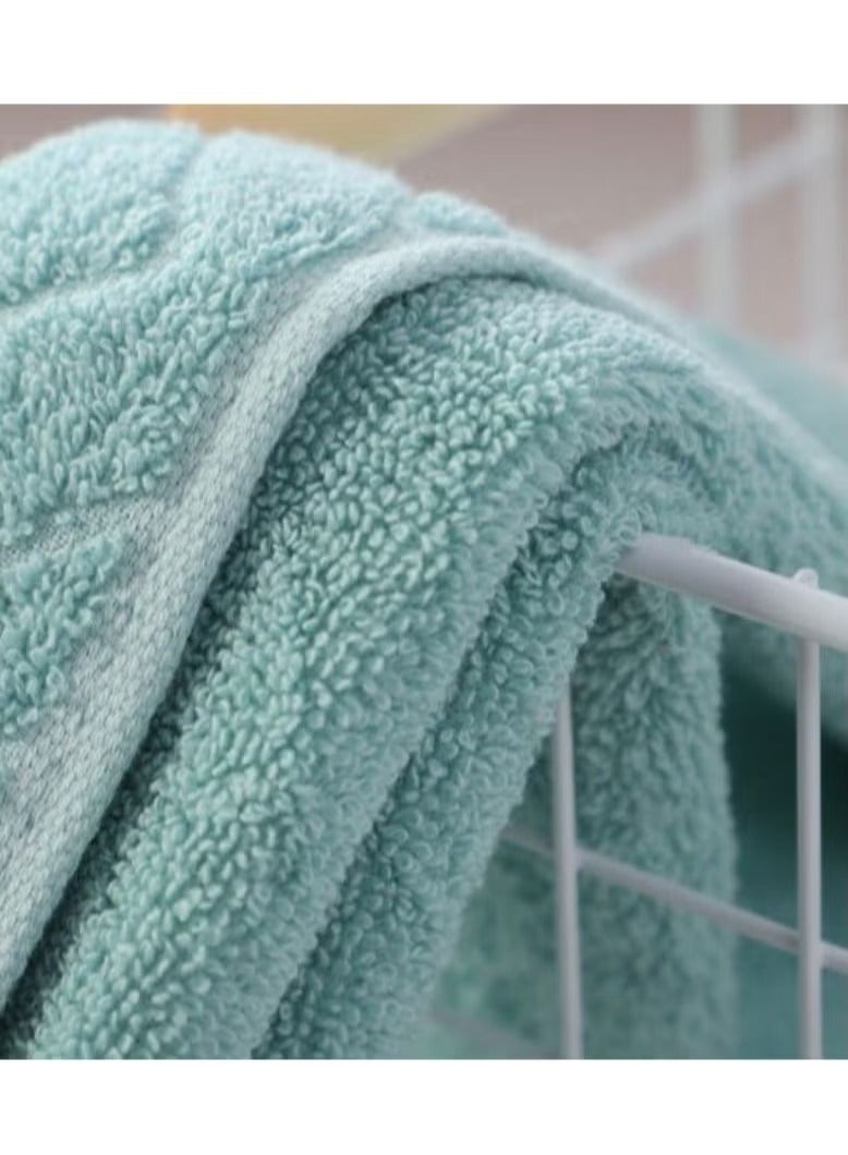 A Green Pure Cotton Towel - Image 2