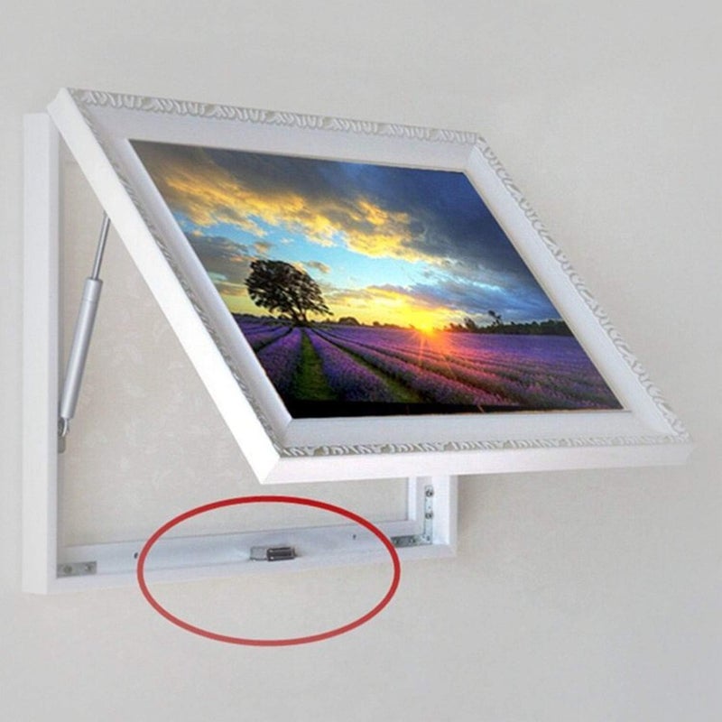 Royal Apex Pack Of 2 Cabinet Magnetic Catch with Screws Magnetic Closure for Furniture, Cupboard, Wardrobe, Drawers & Doors White Door Closer Latch - Image 5