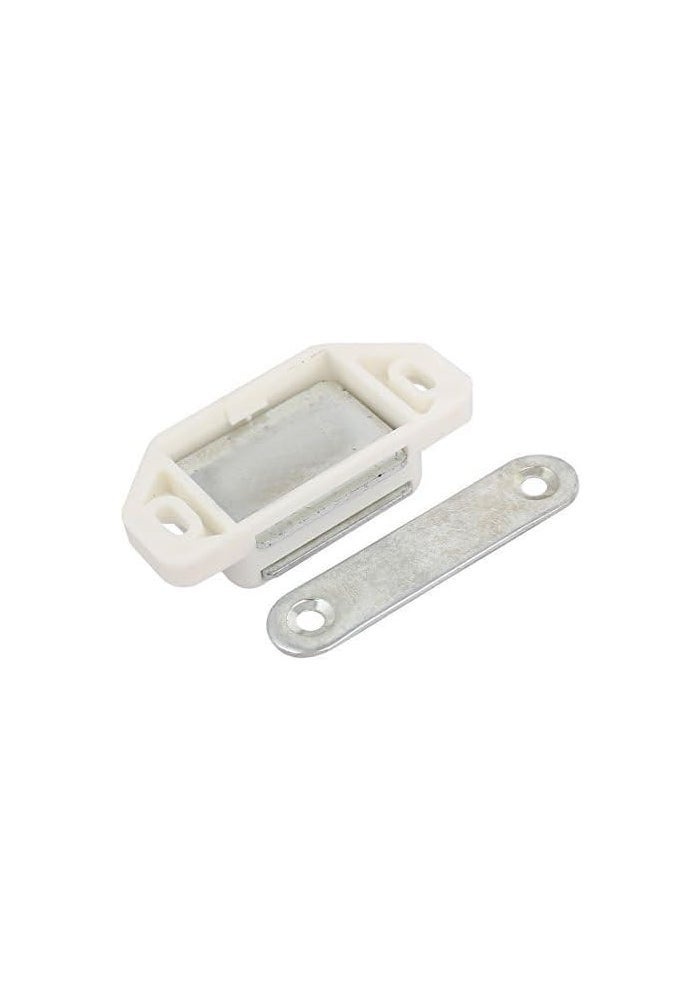 Royal Apex Pack Of 2 Cabinet Magnetic Catch with Screws Magnetic Closure for Furniture, Cupboard, Wardrobe, Drawers & Doors White Door Closer Latch - Image 3