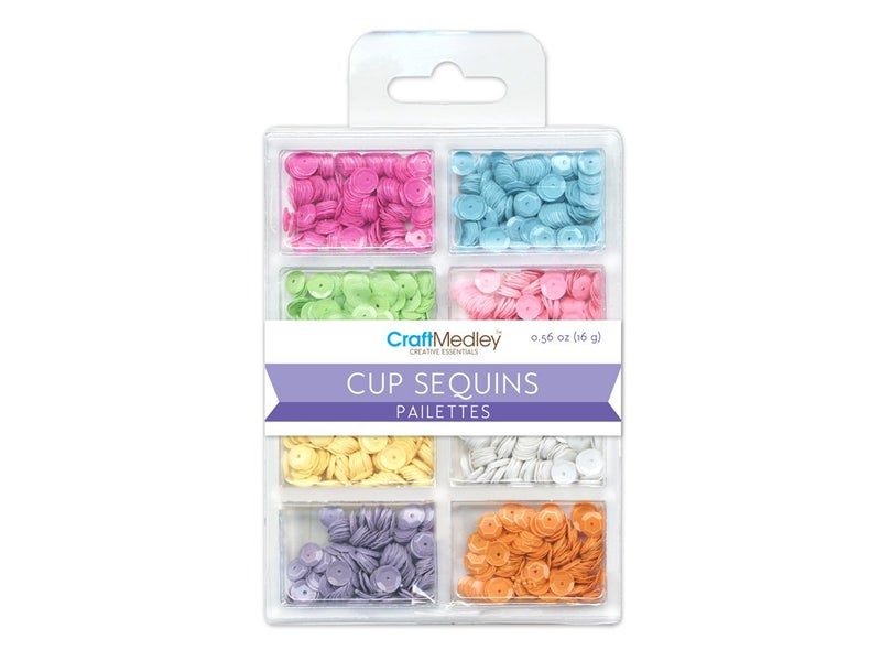 Multicraft Imports خرز كؤوس متعدد الحرف 7 مم، 0.56 أونصة، بيبي - Image 2