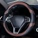 Coofig Car Steering Wheel Cover with Durable PU Leather Universal 19 inch Fit for Car Truck SUV Breathable Anti Slip Auto Steering Wheel Covers for Men and Women - Image 2
