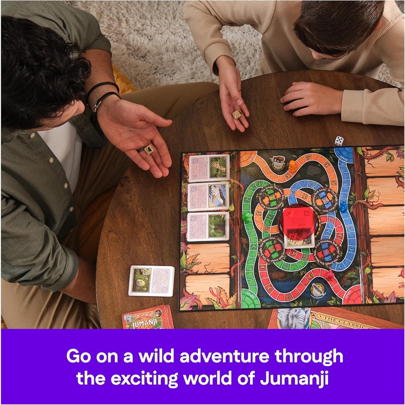 Spin Master Games Jumanji The The Classic Scary Adventure Family Board Game Based on The Action-Comedy Movie, for Kids and Adults Ages 8 & up - Image 3