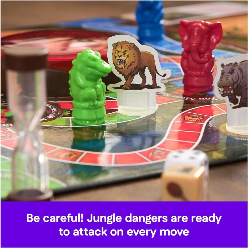 Spin Master Games Jumanji The The Classic Scary Adventure Family Board Game Based on The Action-Comedy Movie, for Kids and Adults Ages 8 & up - Image 5
