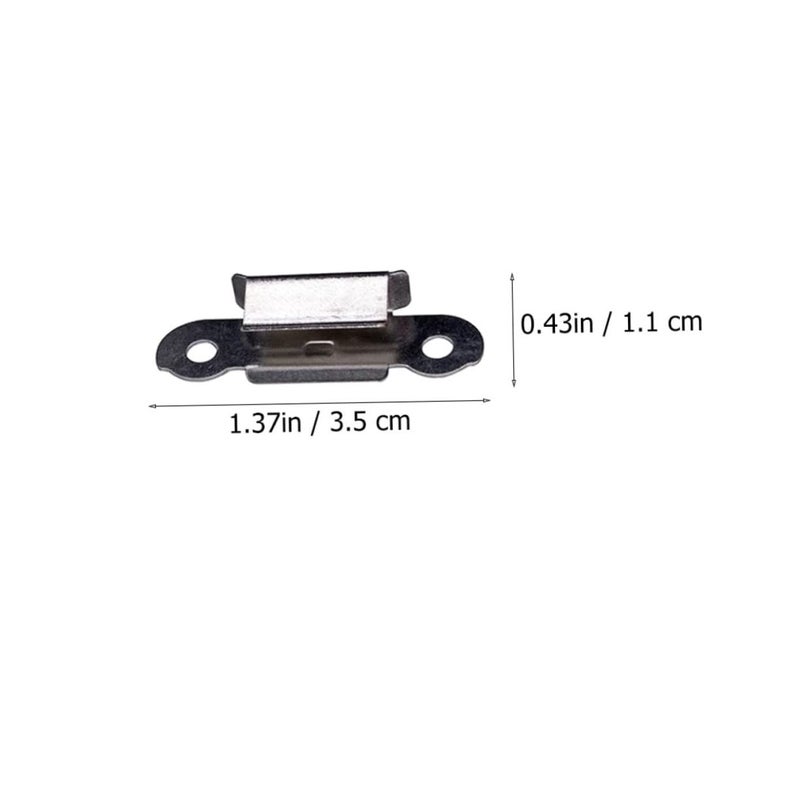4pcs Stainless Steel Heated Bed Glass Clips 3D Printer Platform Retainer Clamp - Image 3