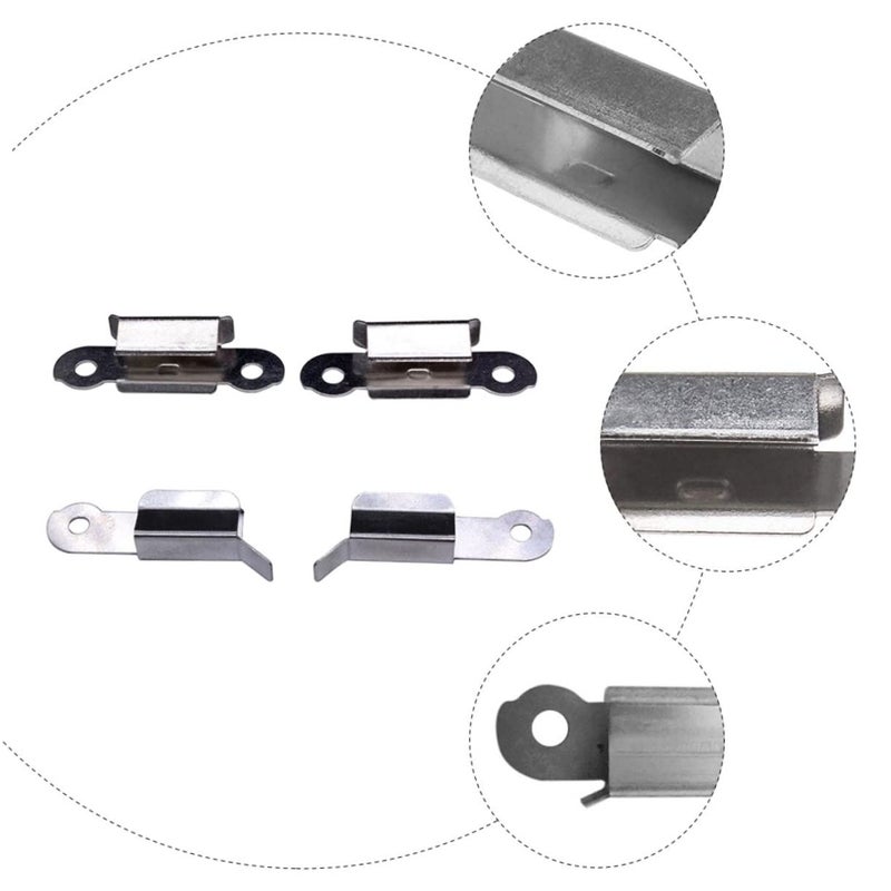 4pcs Stainless Steel Heated Bed Glass Clips 3D Printer Platform Retainer Clamp - Image 4