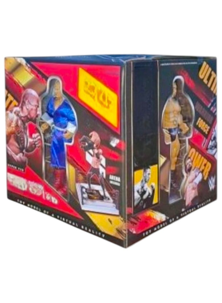 WWE Superstar Ring Raw Fighting Hero Action Figure Toy Set With Accessories - Image 1