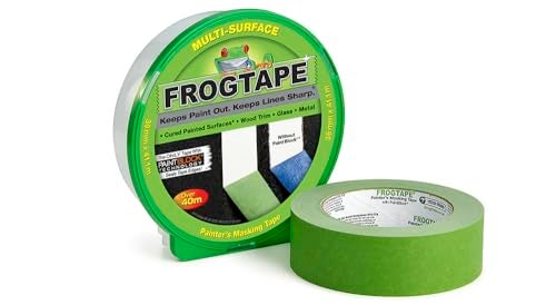 Frog Tape Green Multi Surface Painters Masking Tape Indoor Painting and Decorating for Sharp Lines and No Paint Bleed 36mm X 411m