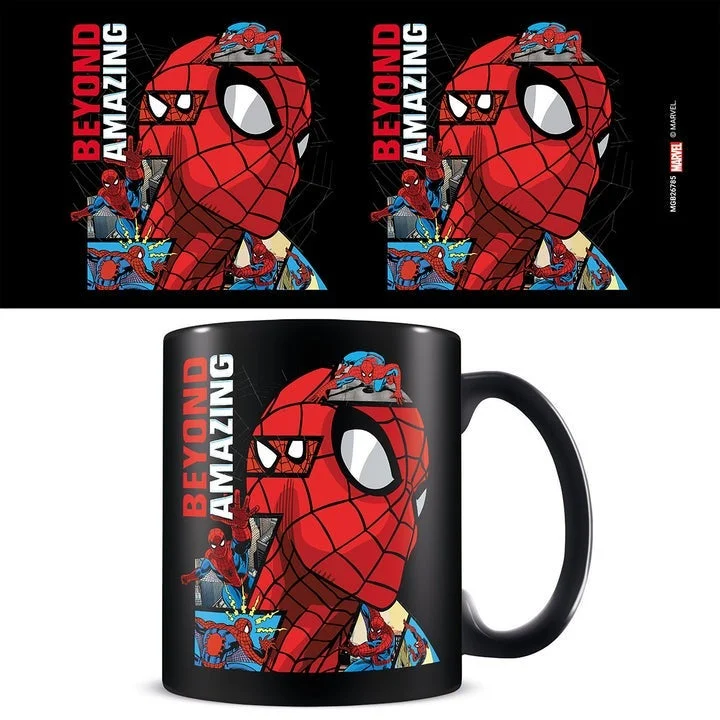 Pyramid  SPIDER-MAN (60 YEARS) BLACK MUG  | Best Price UAE