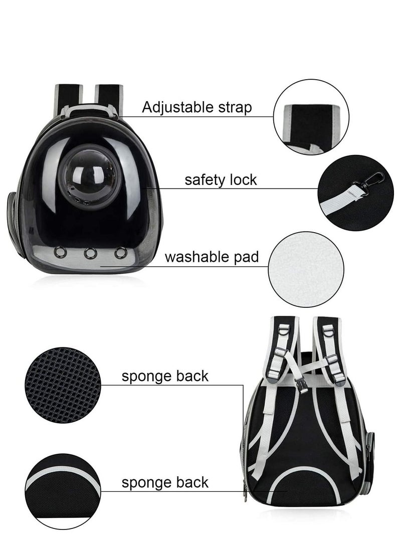 Cool Baby COOLBABY Cat bag transparent pet backpack transparent go out cat portable cat box cat book bag dog bag - Image 3