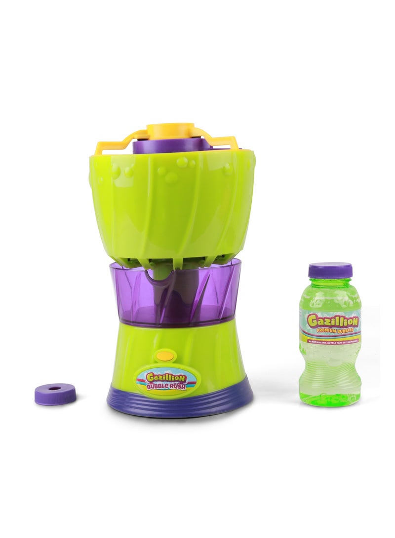 Gazillion Bubble Rush Machine with 8-Ounces Bubble Solution, Battery Operated | Toy Bubbles | Outdoor Play | Party Favors for Kids | Bubble Blower | Gift for Kids and Adults - Image 2