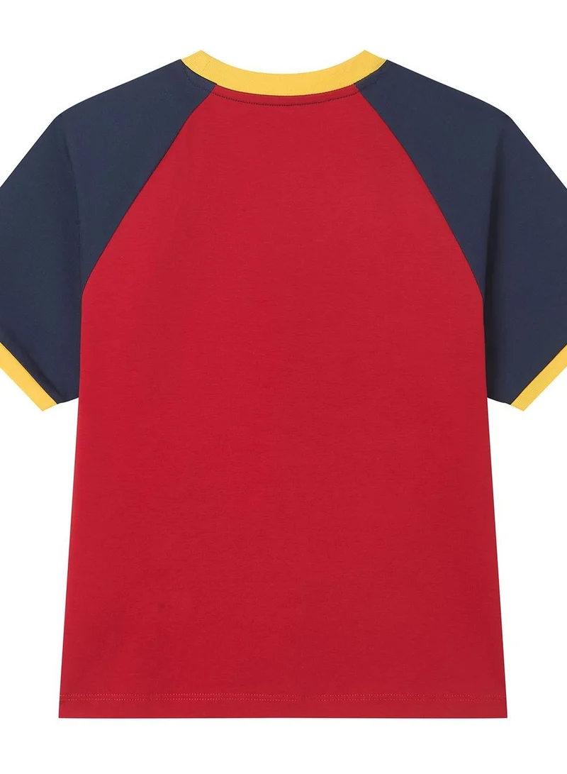 Giordano  Kids Relaxed Minions World Cup Raglan Tee  | Best Price UAE