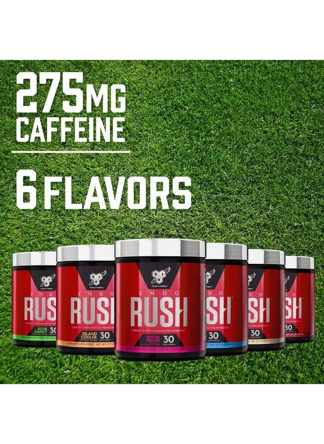 BSN - Endorush Pre Workout Powder Energy Supplement For Men And Women 300Mg Of Caffeine With Betaalanine And Creatine Sour Candy 30 Servings 14.3 Ounce (Pack Of 1) - Image 1