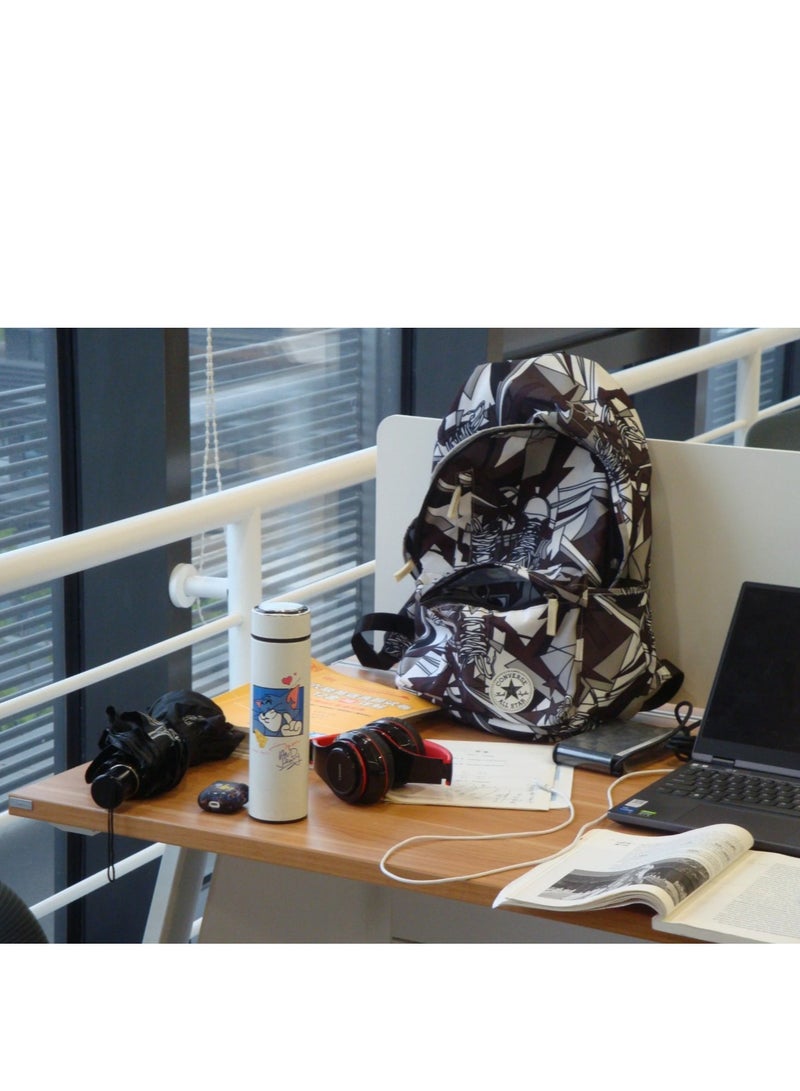 CONVERSE 【School season】Classic logo anime printing design schoolbags school bags large capacity schoolbags boys and girls schoolbags - Image 2