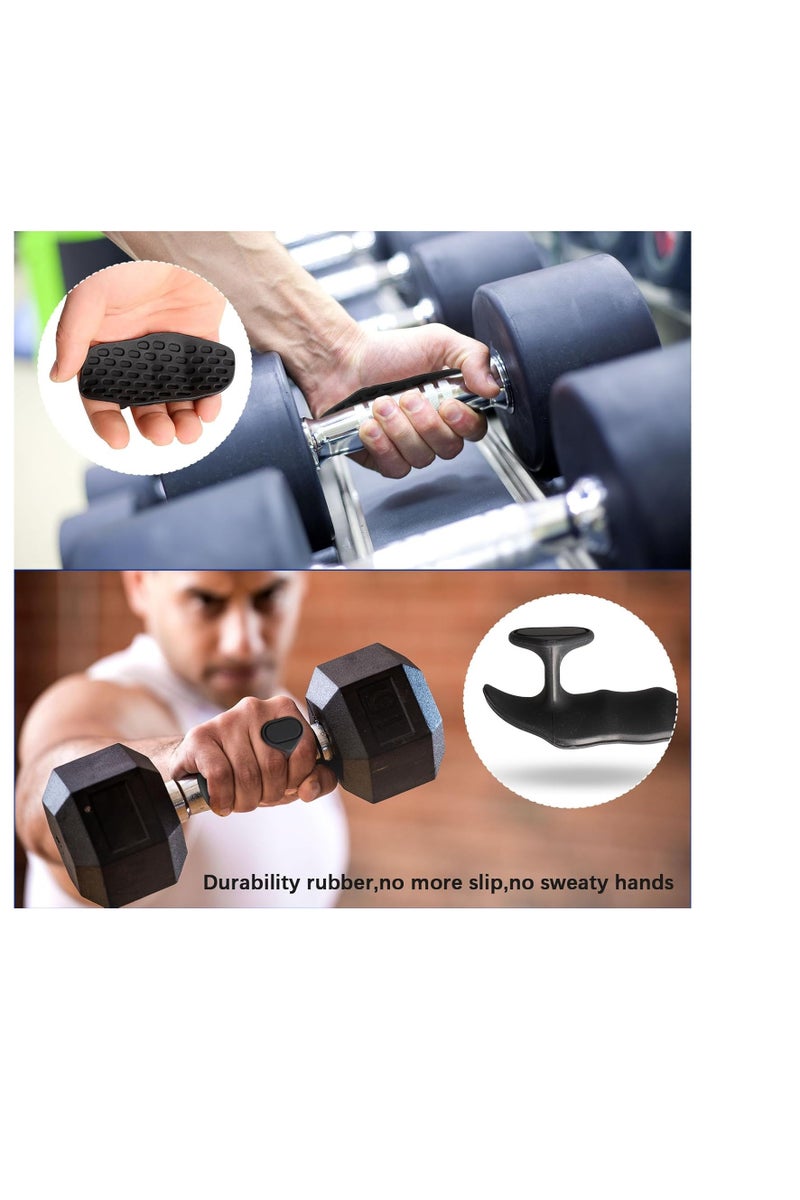 general Anti-Slip Workout Grips - Ergonomic Rubber Hand Protector Gloves for Weight Lifting, Pull-Ups, Gym Training and Exercise, for Men and Women - Image 4