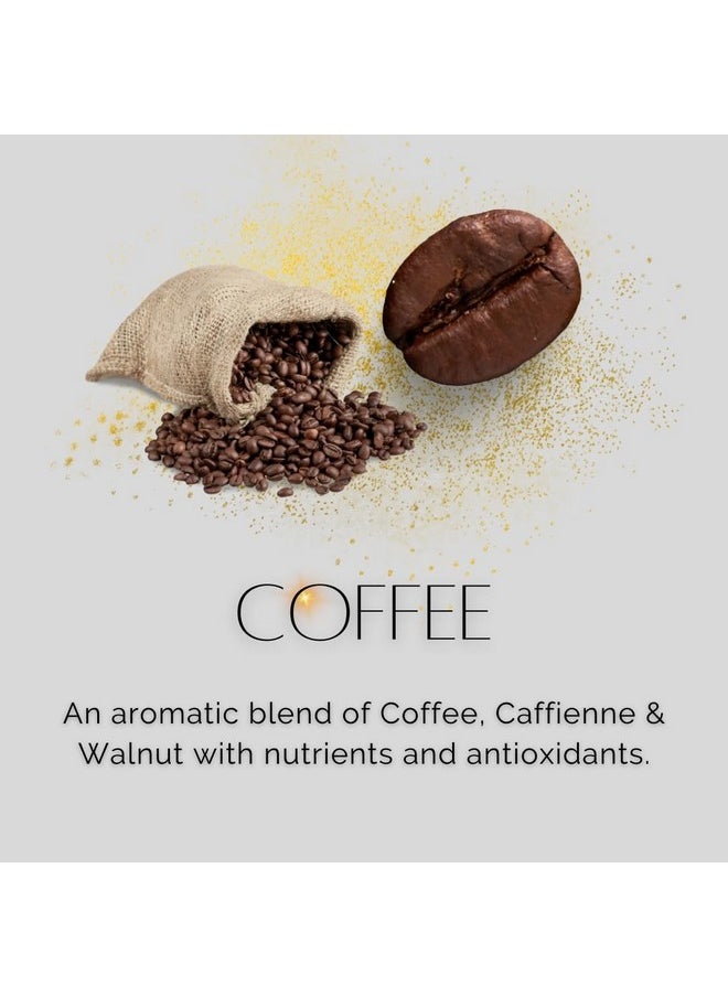 SKY BEAUTY ORGANIC Coffee Scrub For Face & Body Exfoliation And Dirt Removal | Polishes Skin, Reduces Tan & Blackheads | Anti - Cellulite | Natural Coffee | Paraben Free, 100G  - Image 3