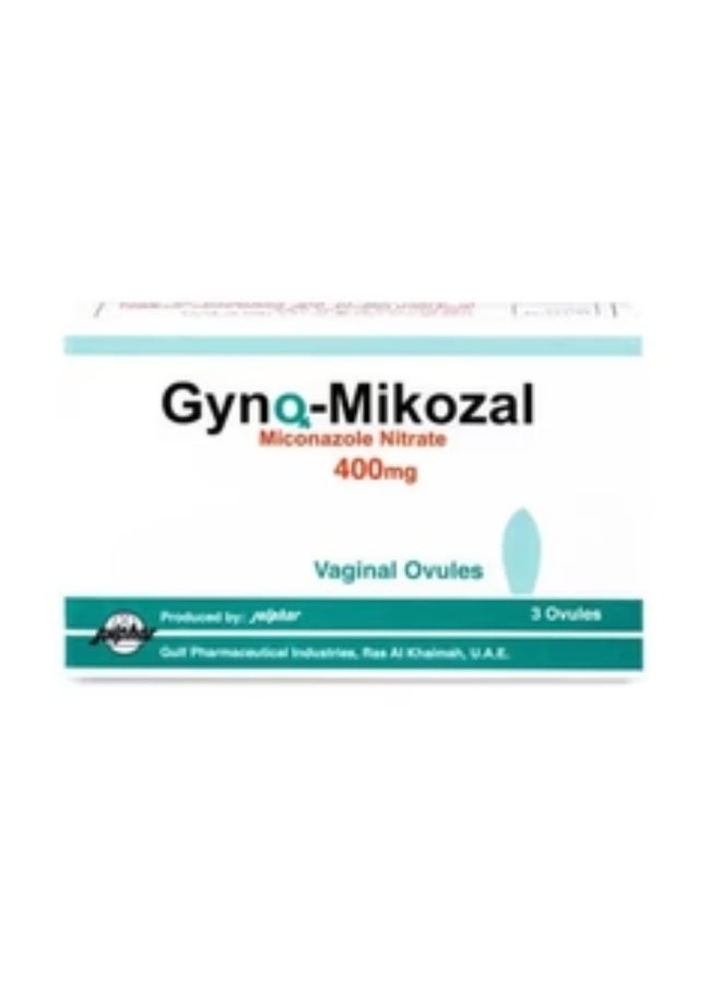 Gyno-Mikozal 400 mg  Ovule 3 Pcs
