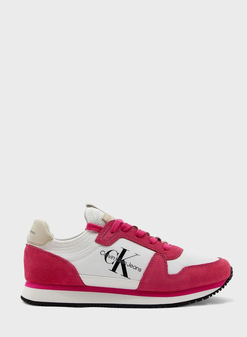 Calvin Klein Jeans Runner Sock Lace Up Sneakers