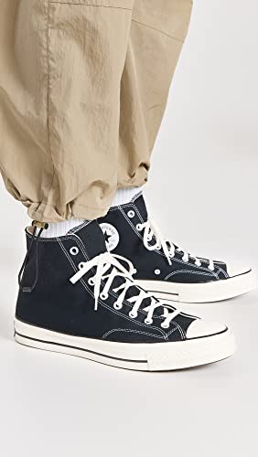 Converse All Star '70s High Top Unisex Sneakers, Black, 11 US Women/9 US Men - Image 4
