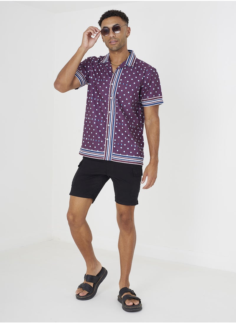 BRAVE SOUL Bandana Print Casual Shirt  - Image 2