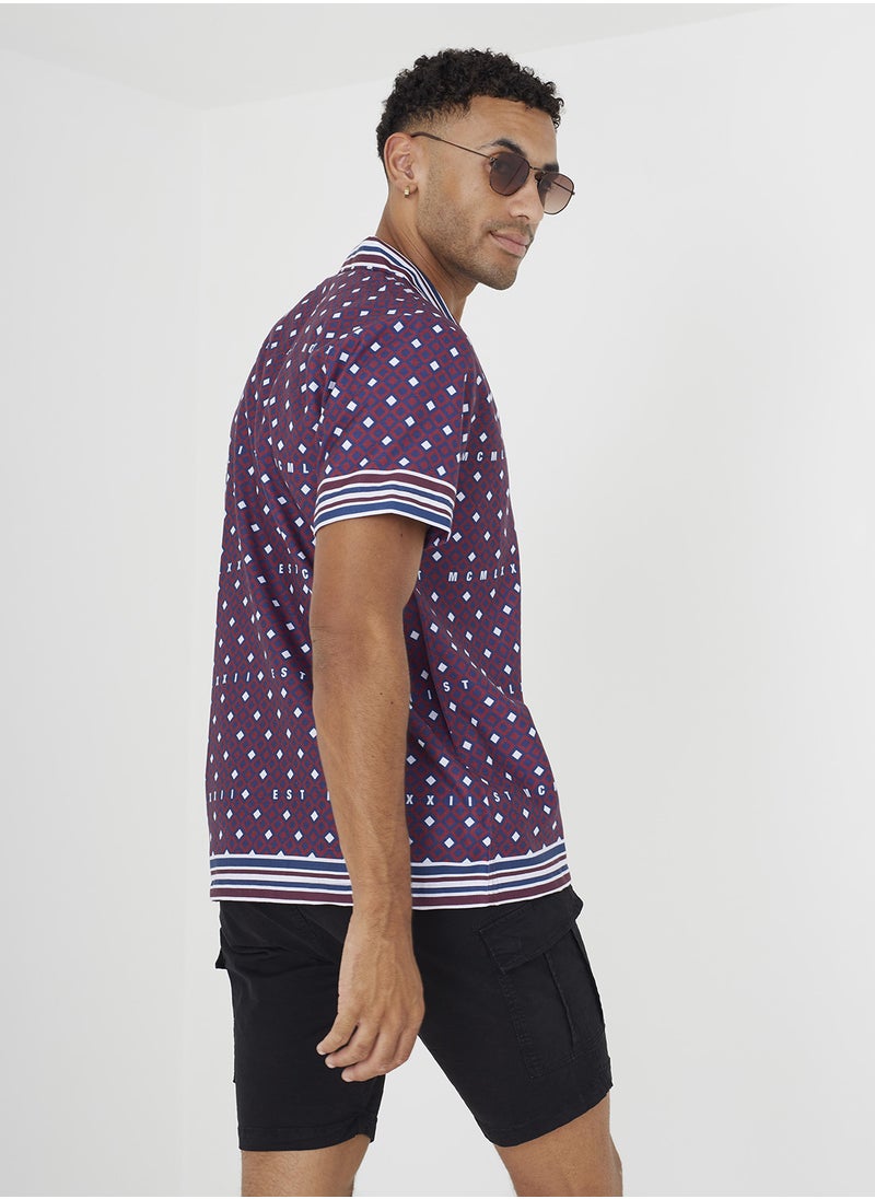 BRAVE SOUL Bandana Print Casual Shirt  - Image 3