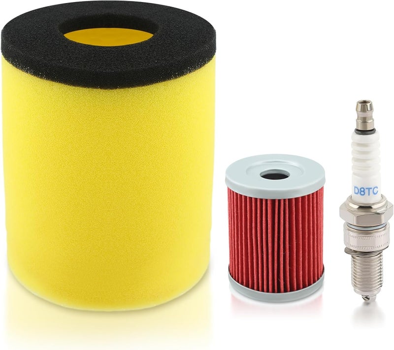 AUTOKAY Air Oil Filter Fits for Suzuki 1987-2001 Quadrunner 250 1991-2002 King Quad 300 - Image 1