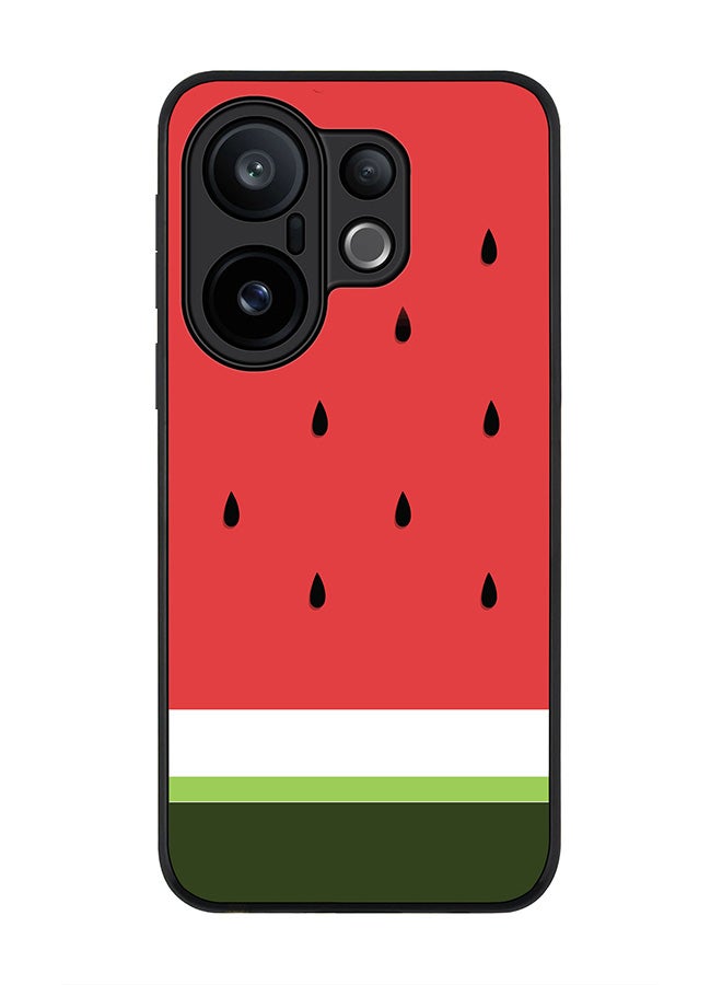Stylizedd For vivo X200 FE / S30 Pro mini Case,Slim fit Camera Protection, Shockproof Thin Phone cover  - Minimal Watermelon