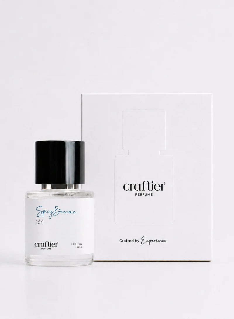 Craftier Perfume 50 SPICY BENZOIN - Inspired of-1 MILLION ROYAL, Eau De Parfum for Men - 50ml, Long Lasting Spicy Fragrance Upto 16 Hrs, Travel Size Men's Perfume for Men | Best Price UAE