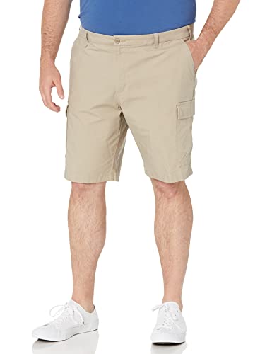 Dockers Men's Cargo Straight Fit Smart 360 Tech Shorts (Regular and Big & Tall), Taupe Sand, 40 - Image 3