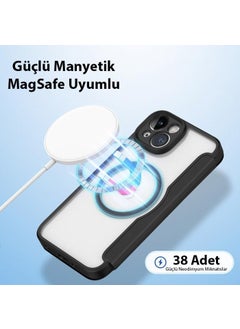 Polhammobile Polham iPhone 14 Plus CASE with Magnetic Cover, Card Holder and Magnet, 360 Degree Full Protection Wallet Case  - Image 3