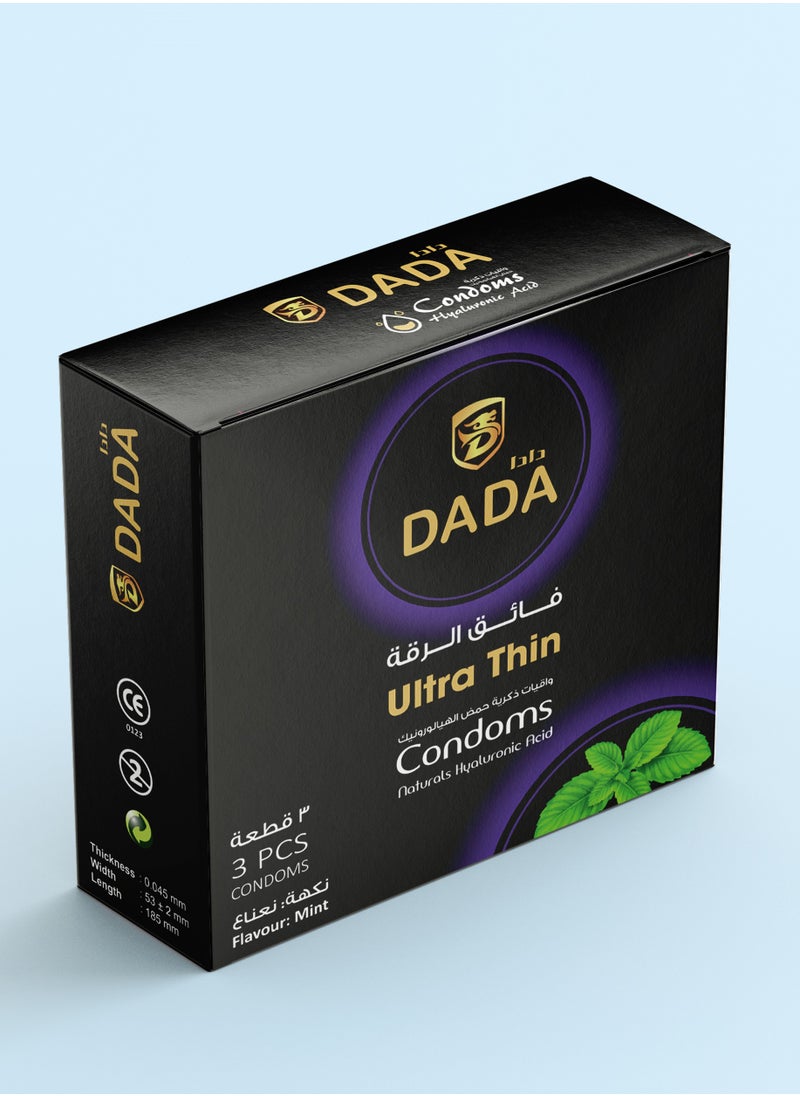 Dada - Ultra thin 3 Pcs Condoms - Image 1