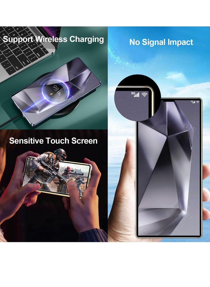 for Samsung Galaxy S23 Ultra Magnetic Case, with Magsafe Wireless Charging Heat Dissipation Magnetic Support Invisible Built in Stand & Ring Holder Heavy Duty Case  - Image 5