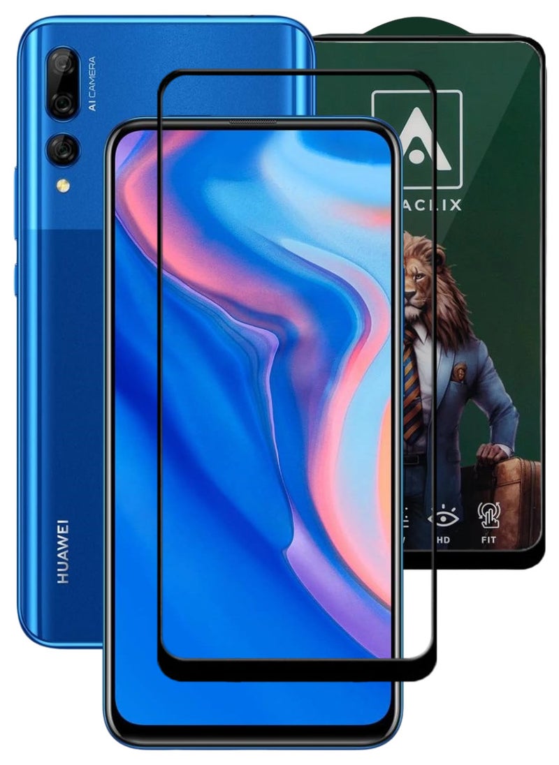 ACLIX Antistatic ESD Dustproof Premium Quality High Definition Tempered Glass Screen Protector Designed For Huawei Y9 Prime (2019) - Image 1